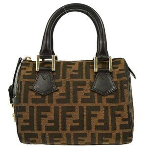 Fendi Brown Zucca Handbag